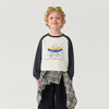 马克珍妮男童猫咪飞行员拼色长袖T恤 宝宝上衣2025秋装新款551119 商品缩略图1