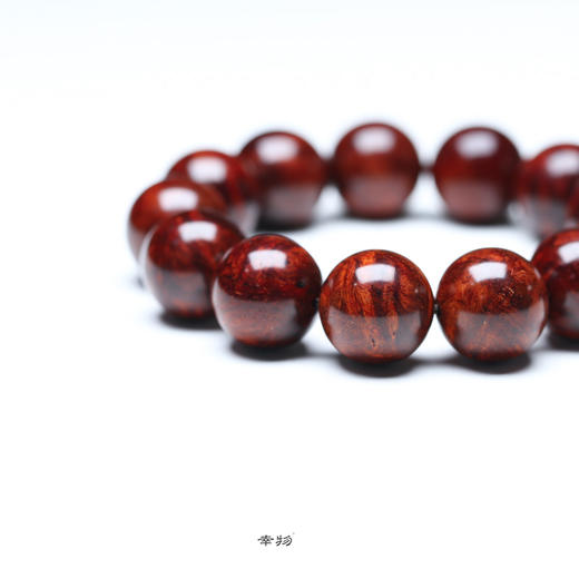 【青山精选】1.8*13颗5星嫩瘤半满瘤疤小叶紫檀手串 t31 商品图2