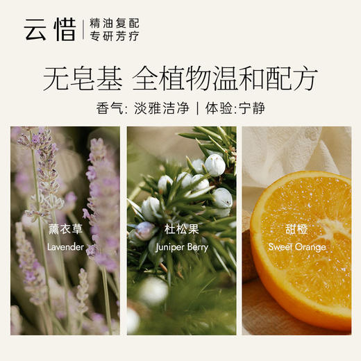 [公益商品|买2捐1]云惜x岭南基金公益 熏风予她精油泡沫洗手液 全家安心 氨基酸配方，不含香精/化学防腐剂 商品图2