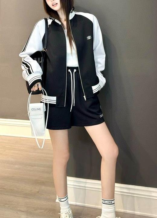 中性款缎料logo刺绣夹克 可配套装008 商品图3