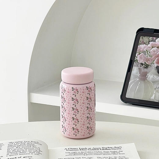 超富花漾保温杯H-BW-1510浅紫200ml 商品图3