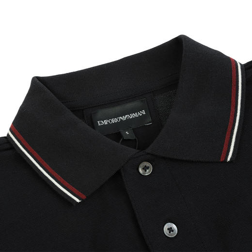 【超惠秒】Emporio Armani 男士弹棉飞鹰logo短袖 Polo T恤 11905 商品图12