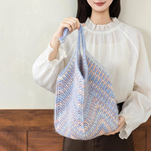 苏苏姐家花火单肩包手工DIY钩针编织毛线团自制材料包 商品图3