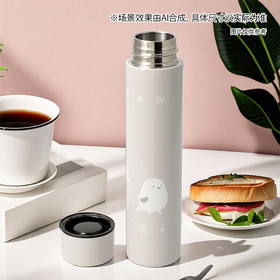  家用喝水杯不锈钢便携外出保温口袋杯