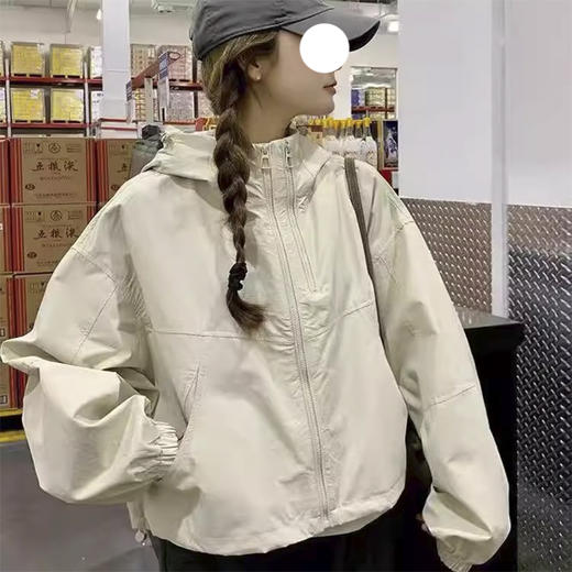 裁缝学苑AQ520美式连帽冲锋衣纸样外套女装新款休闲上衣打版裁剪 商品图5