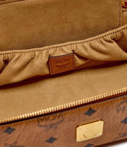 【超惠秒】MCM 女士限量logo印花盒形手提单肩包MWRAAVI01 商品图2