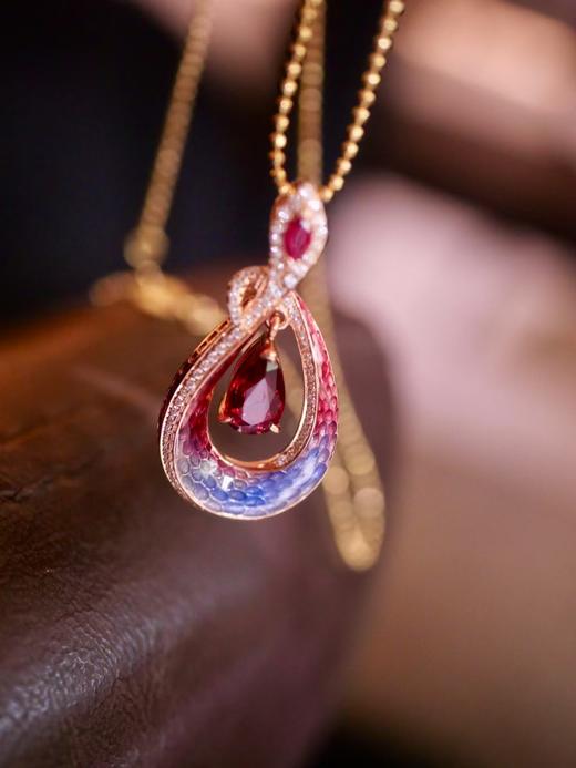 1.03ct刻面红宝石吊坠 商品图6