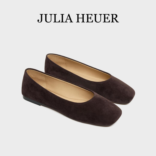 Julia Heuer 平底方头芭蕾舞鞋 商品图7