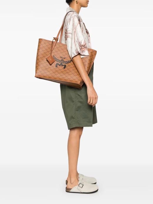 【超惠秒】MCM 女士 百搭经典子母手提肩挎包MWPESAC03 商品图8