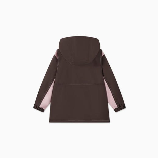 【MQD】男女大童秋季户外露营撞色工装风衣外套 商品图1