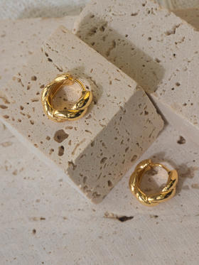 【任选3件599元】圆环耳饰 S925银耳环时尚ins风耳圈MEMORA诗普琳YEE01001（线上专供）