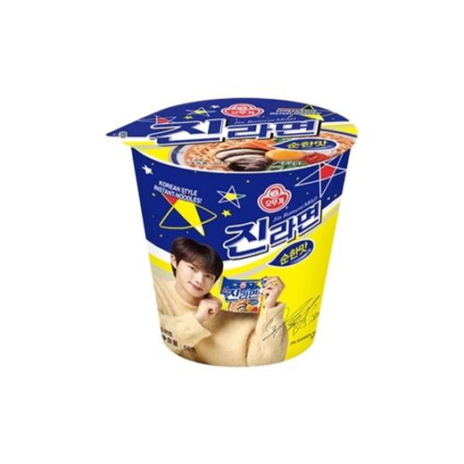 不倒翁 金拉面杯面 微辣 方便面 65g/杯 商品图0