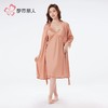 都市丽人冰雪丝睡衣女士家居服吊带裙外袍丝质两件套有胸垫LHH4A9 商品缩略图1