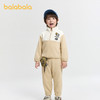 巴拉巴拉童装儿童套装男童秋冬摇粒绒两件套学院风小童百搭休闲装 商品缩略图1