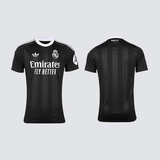 阿迪达斯25/26皇马球迷版第二客场守门员短袖比赛球衣JP4173【加印号码臂章 联系客服】 商品图4