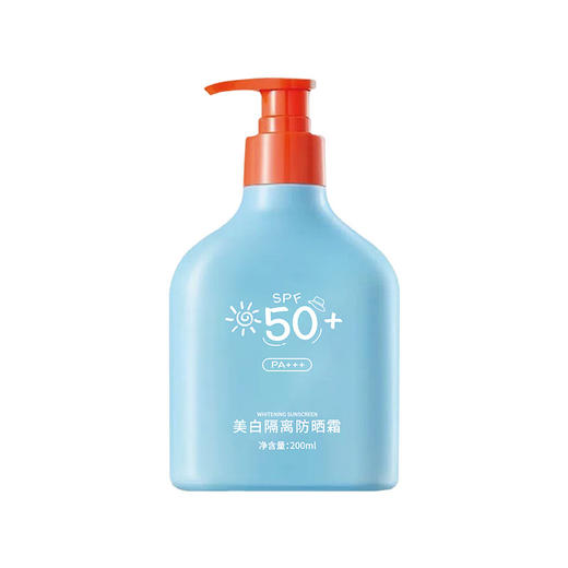 [透小蜜心选]【活动价￥29.9/200g】【蓝胖子隔离防晒霜200g】大容量防晒霜 商品图4