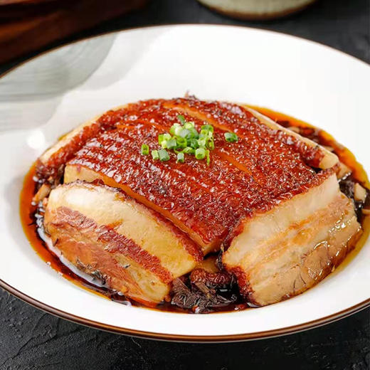 【鲜香下饭❗️正宗虎皮梅菜扣肉】肥而不腻，入口即化，咸鲜味美，皮弹肉糯，五花肉加热即食家庭方便500g碗 商品图4