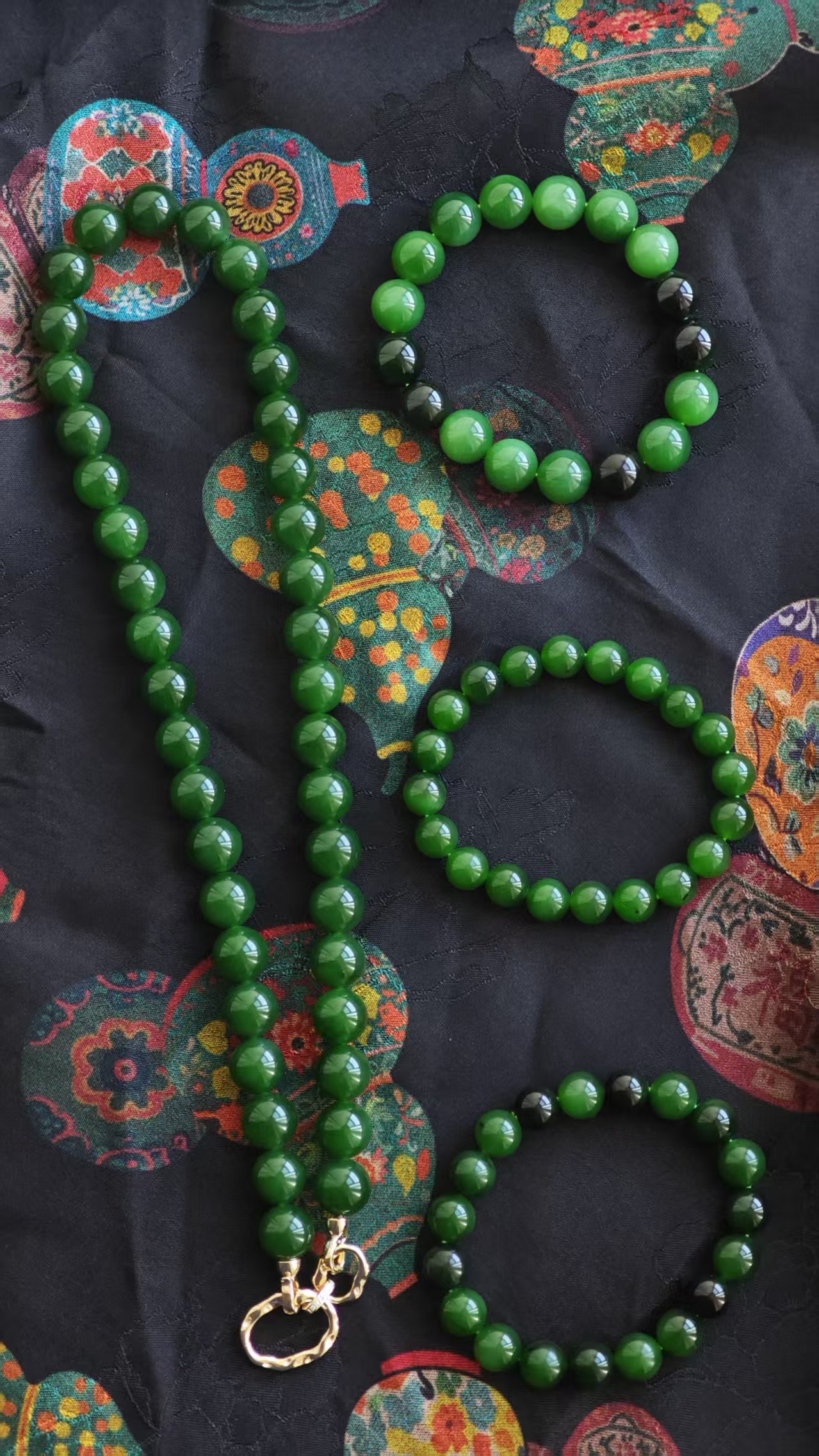 62  实在是太过富贵·碧玉老坑珠串【嘉石·群播】