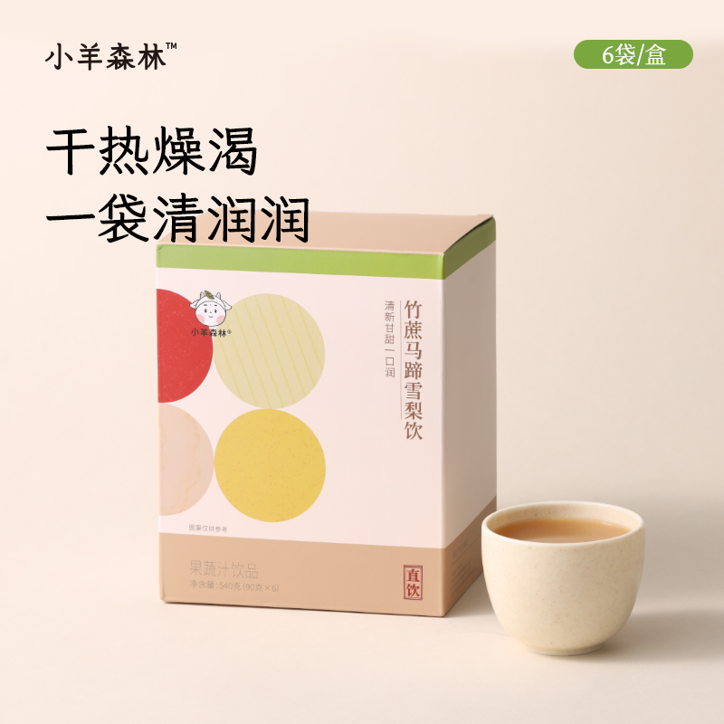 「竹蔗马蹄雪梨饮」滋y生津  降轻微虚火 不寒凉