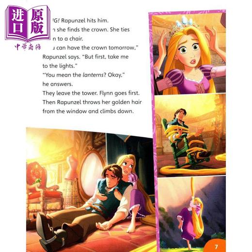 【中商原版】英文原版 级别3 迪士尼儿童读物 魔发奇缘 含音频Level 3 Disney Kids Readers Tangled Pack Pearson Englis 商品图2