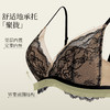 夏娃的诱惑无钢圈薄款内衣女法式蕾丝三角杯透气上托文胸罩 商品缩略图2