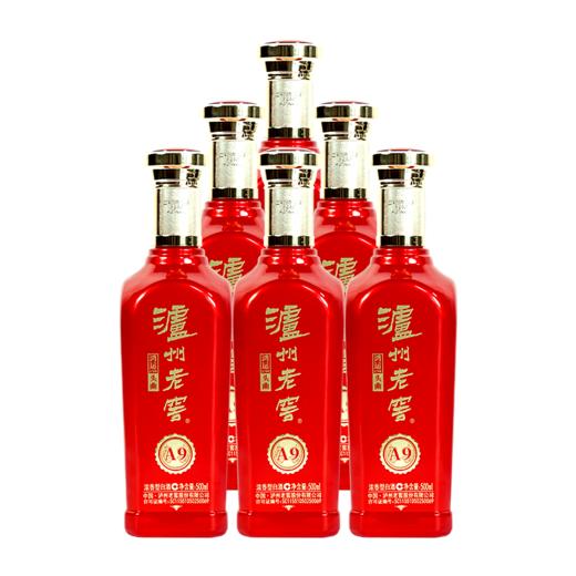 泸州老窖鸿运STAR头曲五码装A9 42度/52度 整箱500ml*6瓶 商品图0