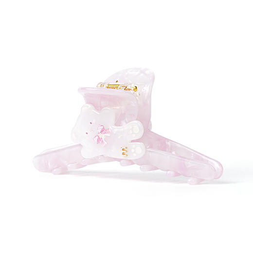 EVER THAMES 醋酸大号抓夹简约时尚气质发饰可爱小熊 鲨鱼夹 商品图1