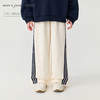 马克珍妮女童休闲校园条纹阔腿裤 儿童裤子2025年秋装新款551398 商品缩略图0