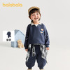【商场同款】巴拉巴拉宝宝长袖套装男童女童两件套2025新款秋装萌 商品缩略图0