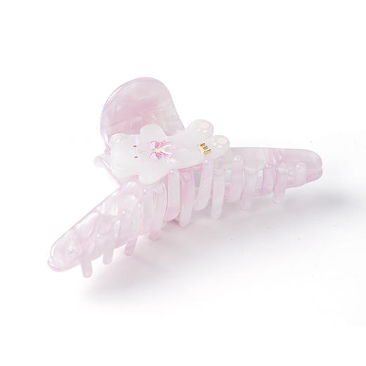 EVER THAMES 醋酸大号抓夹简约时尚气质发饰可爱小熊 鲨鱼夹 商品图4