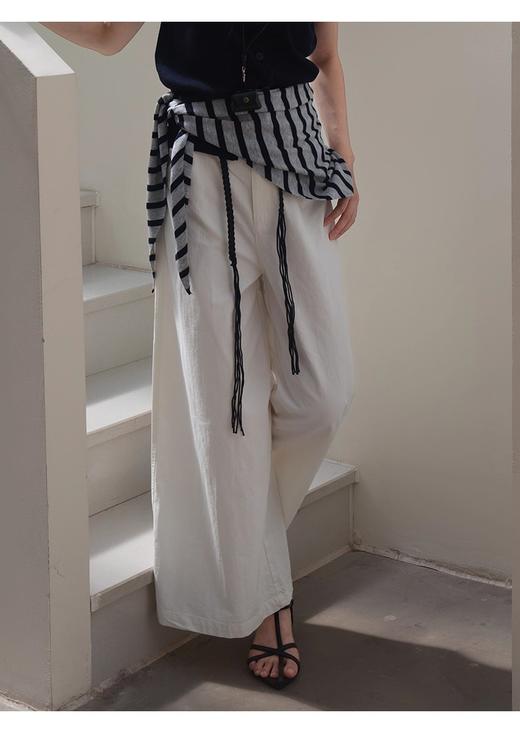 【门店同款】ENJOY秋季“城市与旷野”流苏腰带长裤 164244773 商品图3