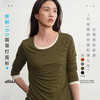 女士桉树皮100圆领打底衫(48小时内发货)-幼岚2025 商品缩略图0