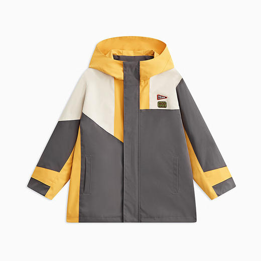 【MQD】童装男大童三防春新款户外撞色潮酷风衣外套 商品图4