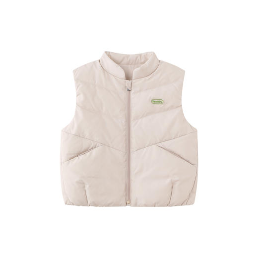 【新会员5折内购】英氏宝宝羽绒马甲秋冬婴儿背心外穿女童男童儿童内胆校服神器冬季超韧绒 商品图4