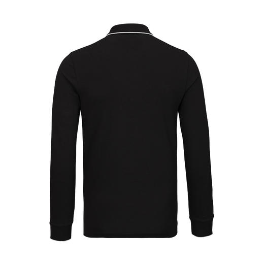 【破价超惠秒】Clavin Klein 男士 质感弹棉长袖Polo T恤 12054 商品图2