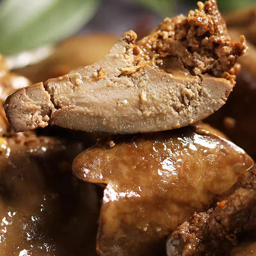 【粉丝福利❗️9.9到手🔥酱汁鸭肝】2分烤8分卤，自然肫香，酱香浓郁超好吃！28g卤味熟食休闲零食小吃鸭肉类非鹅肝口感美食 商品图2