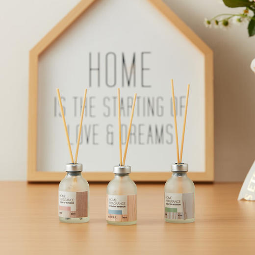  藤条无火香薰室内扩香摆件卧室卫生间香薰 商品图3