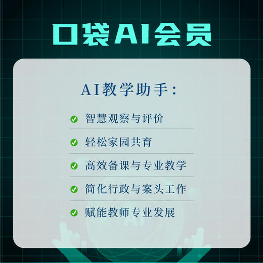 【双12】口袋AI会员（购买后2个工作日开通账号，周末假期延后） DF 商品图2