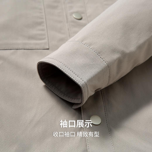 【易打理】圣得西男士挺括有型经典翻领夹克2025秋季商务休闲外套 商品图7