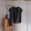 丁摩 真丝香云纱老料坎肩上衣女新款重磅高级感桑蚕丝气质无袖小衫5ZF-17171 商品缩略图0