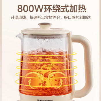 荣事达（Royalstar）养生壶 烧水壶煮茶壶电热水壶恒温壶炖煮一体花茶壶暖奶器24H保温1.8L家用办公室开水壶 YSH18L19A 商品图1