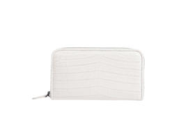 【超惠秒】BOTTEGA VENETA葆蝶家 男女通款鳄鱼皮印花真皮钱包手拿包 11338