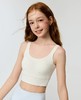 【春上新】8楼爱慕儿童Aimer Kids少女小奶皮柔美珍珠二阶段中长背心AJ115J302，吊牌价269元 商品缩略图2