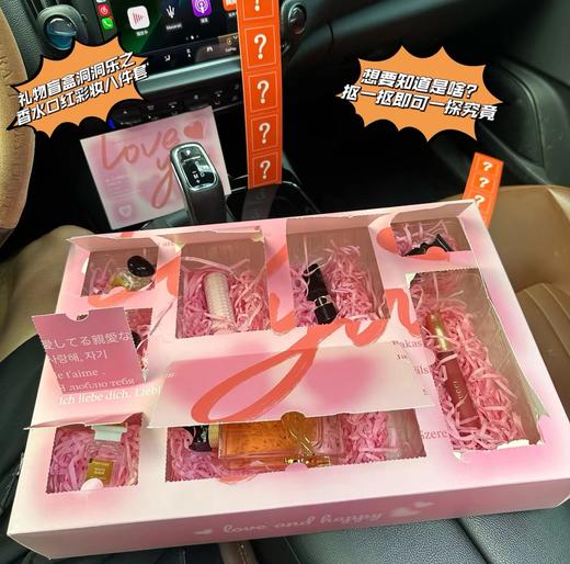 D081128礼物盲盒洞洞乐之香水口红彩妆八件套 商品图2