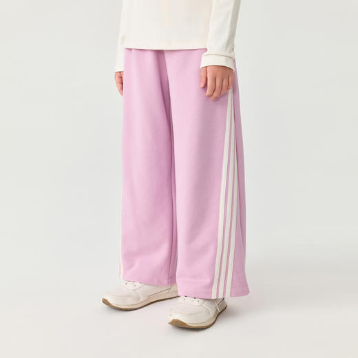 马克珍妮女童休闲校园条纹阔腿裤 儿童裤子2025年秋装新款551398 商品图1