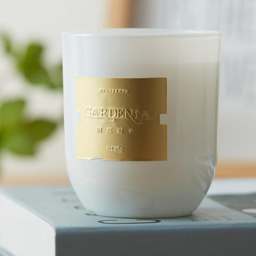   客厅卧室香薰摆件扩香水晶石香氛蜡烛 闲庭栀子 商品图7