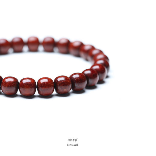 【青山特惠】琴料8*8.8mm25颗5星料小叶紫檀手串t10 商品图3