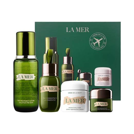 【礼盒礼袋】LA MER/海蓝之谜 「新版」小王炸四件套（精萃水150ml+精华露50ml+经典面霜60ml+浓缩眼霜15ml） 香港直邮 商品图10