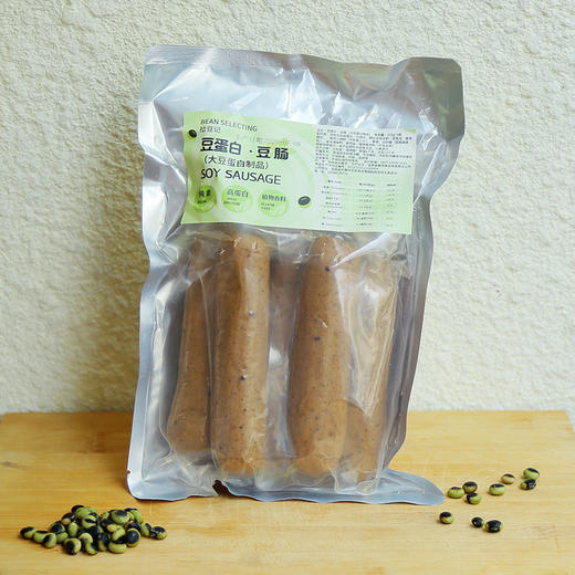 拾豆记 豆蛋白 即食豆肠 素肠 500g/袋【5根/袋】 商品图4