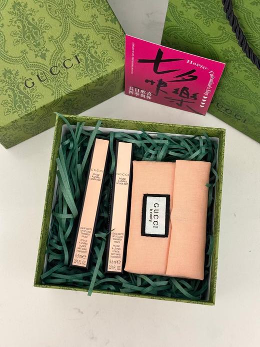 D081133金管倾色唇釉梳子三件套小礼盒 商品图4